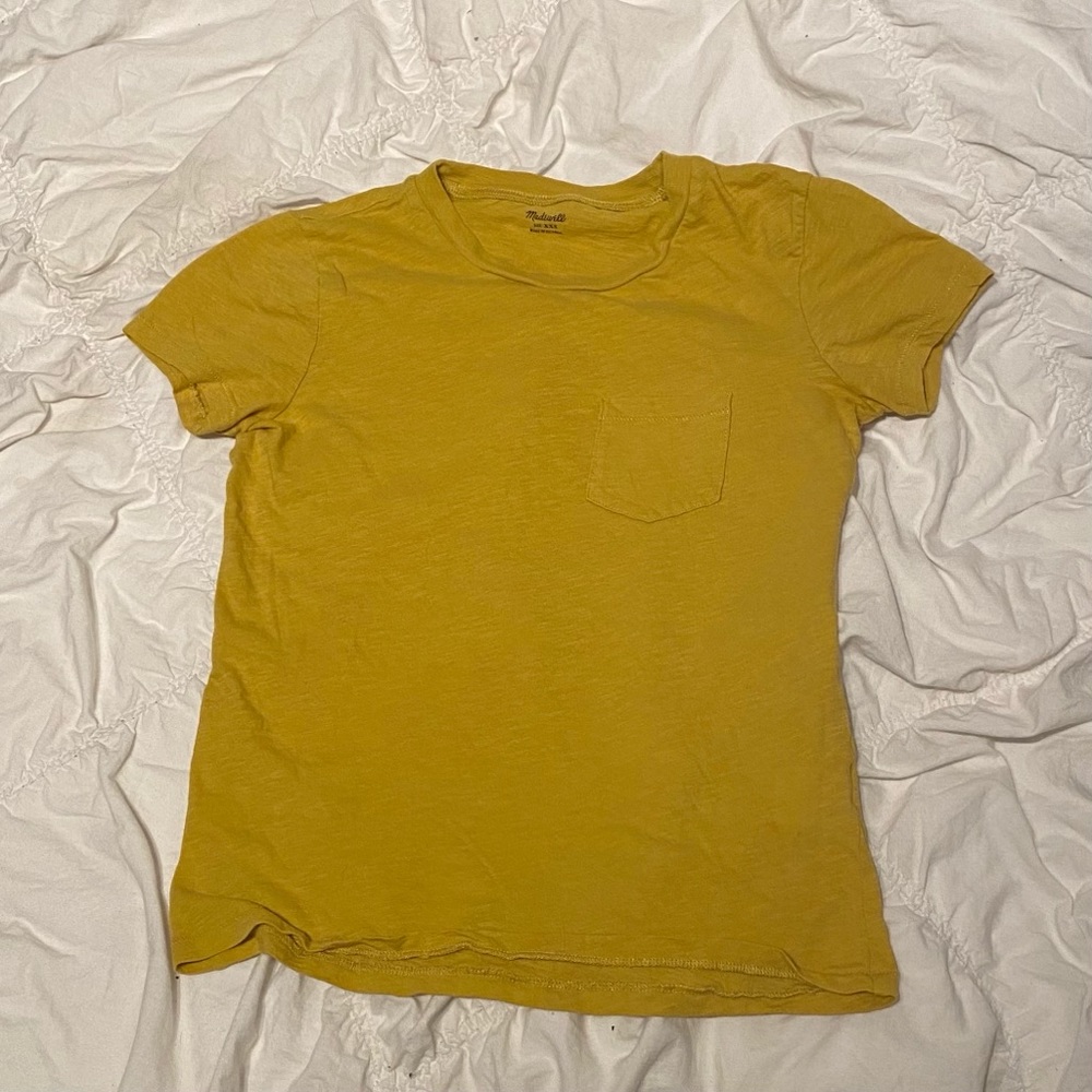 Madewell Yellow Top